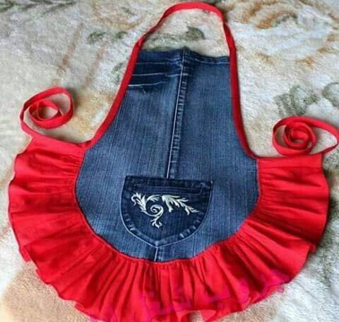 denim aprons