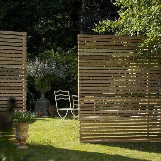 wooden fencing