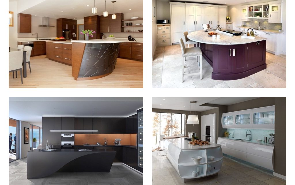 Give a Curvy Twist to your Kitchen Island