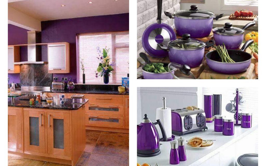 Fancy Kitchen in Purple