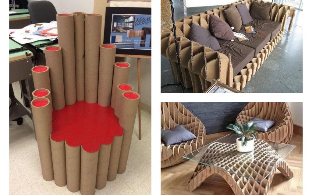 Perfect and Unusual PVC Tubes Reuse and Cardboard