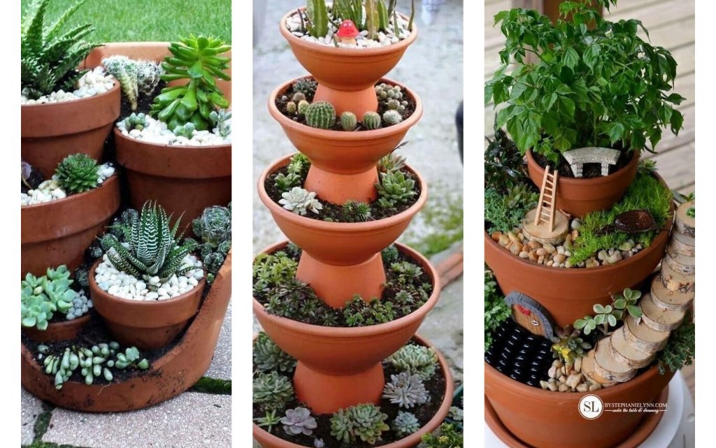 Flower Pot Mini Garden