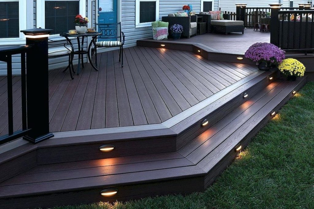 wooden deck