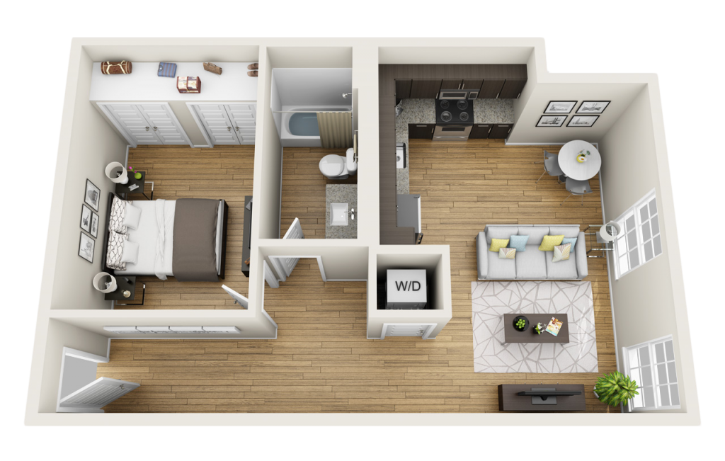 Maximizing Space and Style: A One-Bedroom Apartment Floor Plan Guide