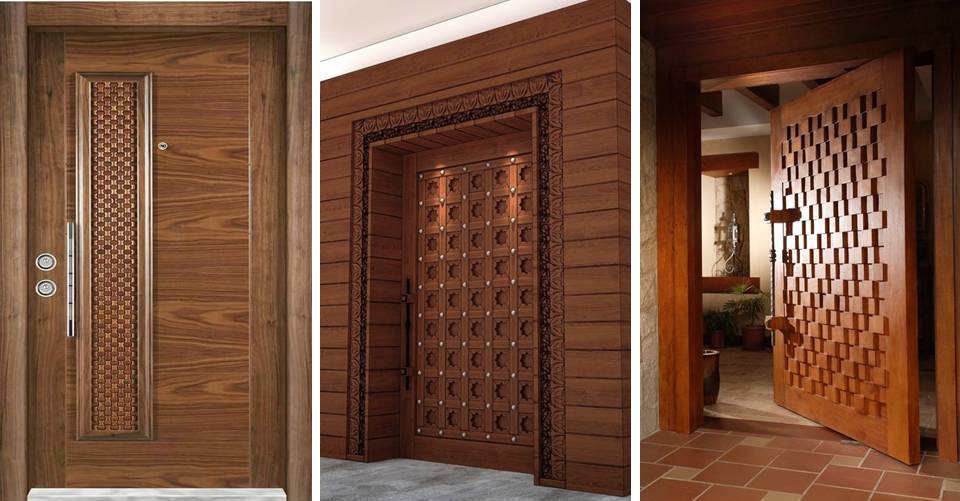 10 Modern Solid Door for Front Part of Home