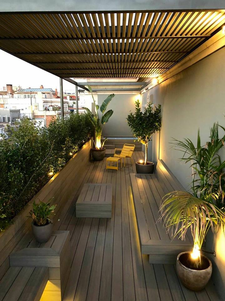 amazing wooden balcony deck