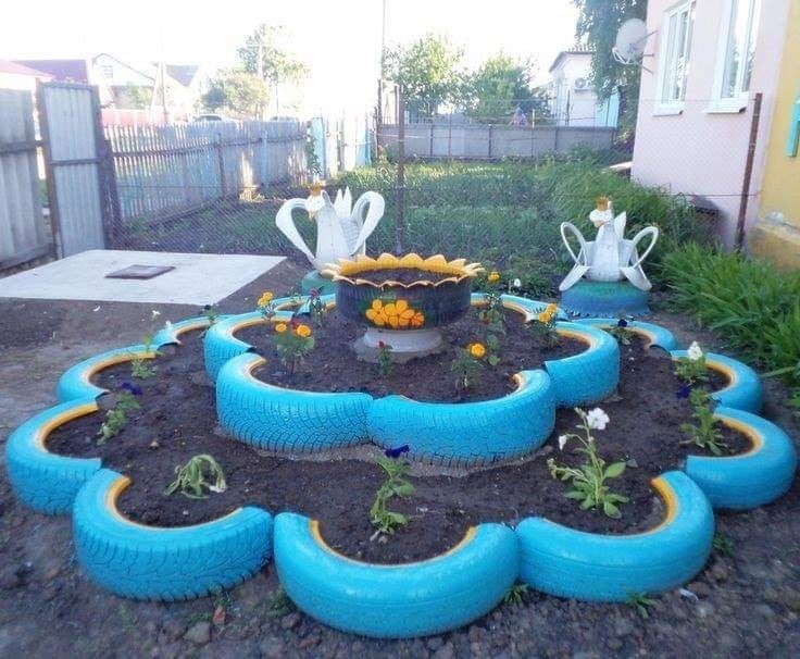 Creative and Stunning Tires Reuse Ideas