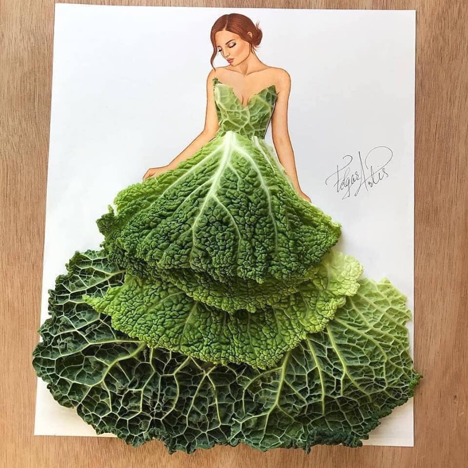 cabbage dress