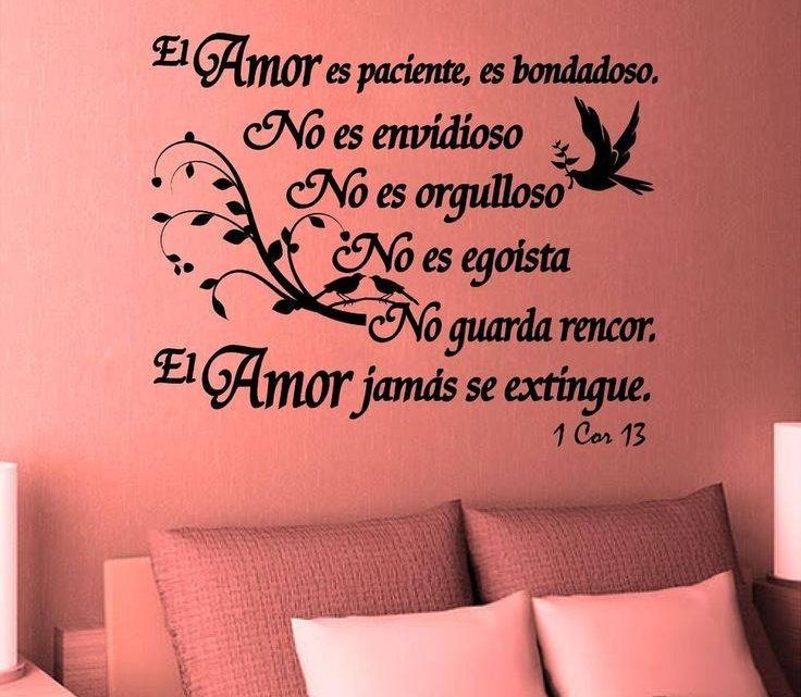 Inspirational 3D Sticker Quotes for House Walls Written on Espanol