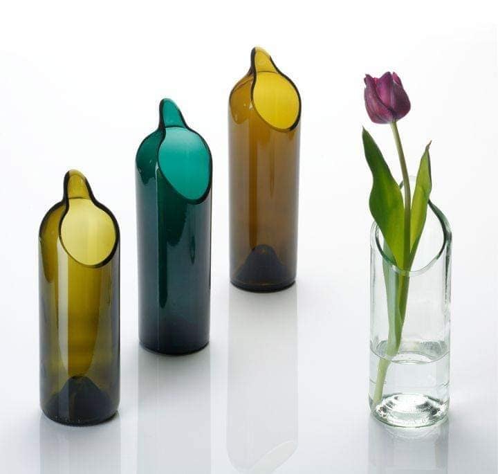 wine bottle vase