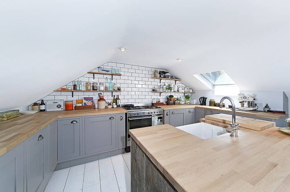 attic kitchen