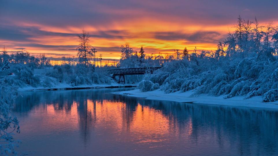 winter in Alaska