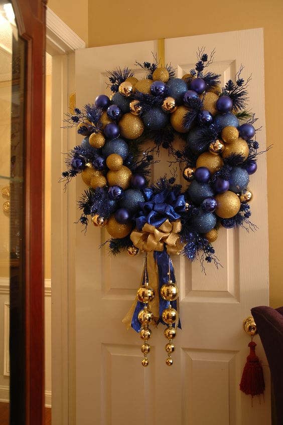 lamps wreath