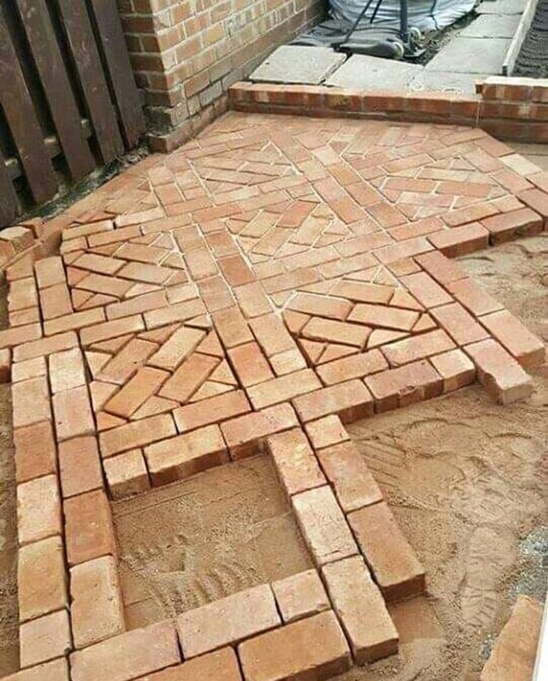 bricks pathway