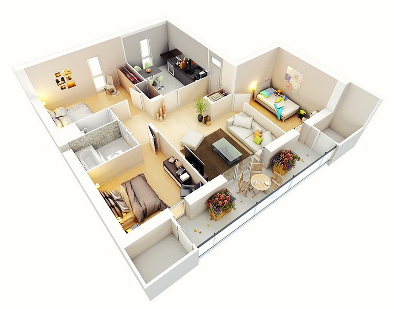 It’s Time for 3D Architectural Floor Plans