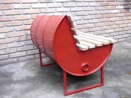 barrel bench