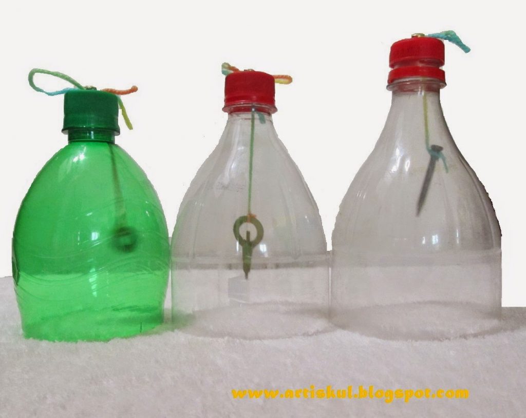 plastic bottle bells