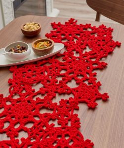 red crochet