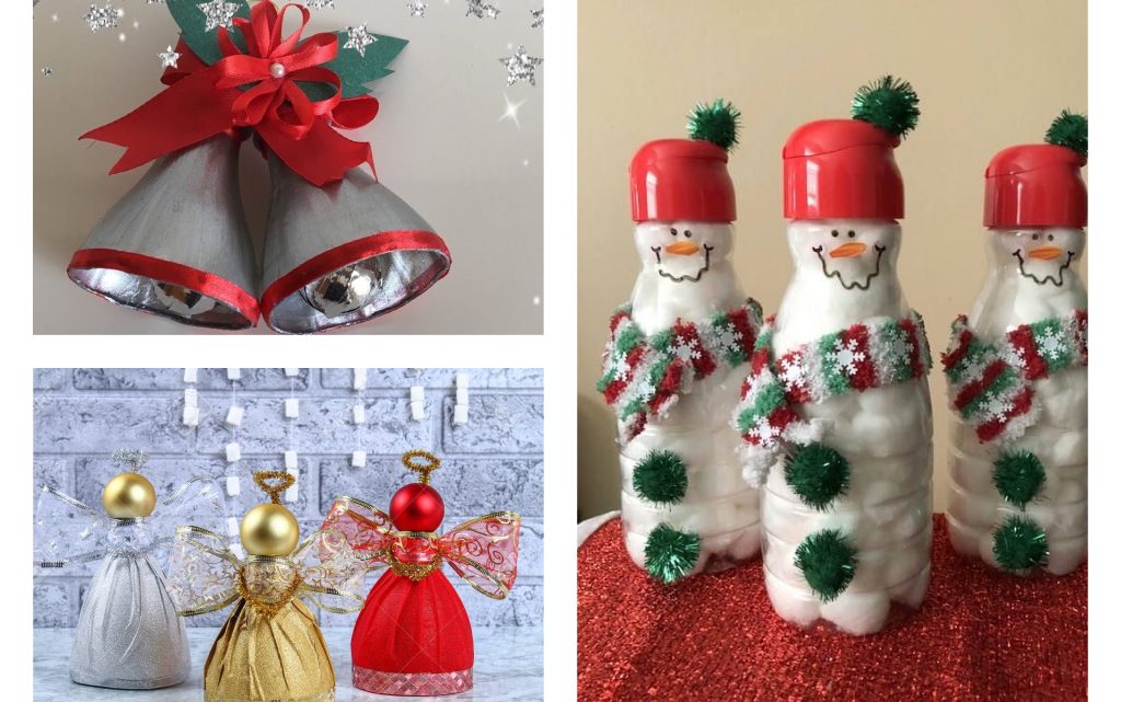 Plastic Bottles Ornaments – Christmas Crafts