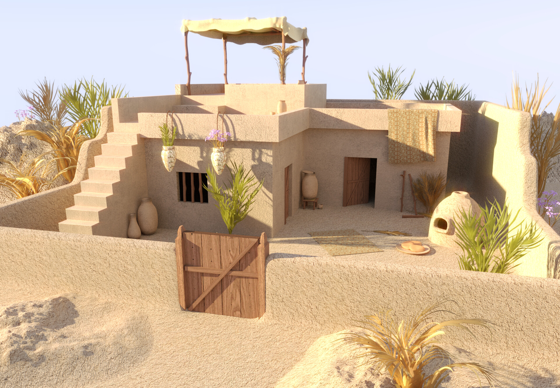 How Ancient Egyptian Homes Look Like