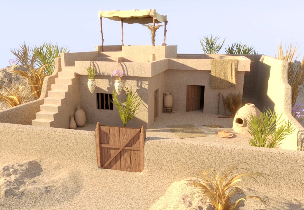 ancient Egyptian homes