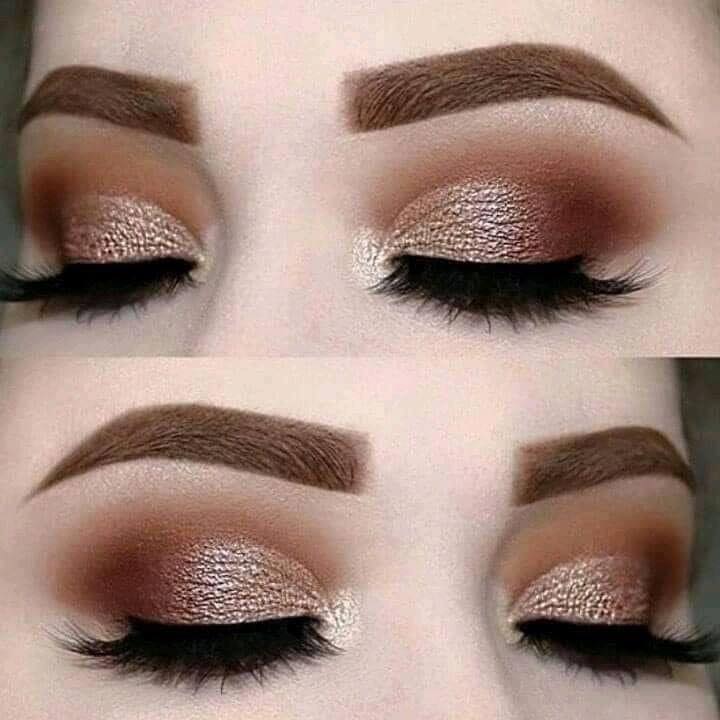 brown make up