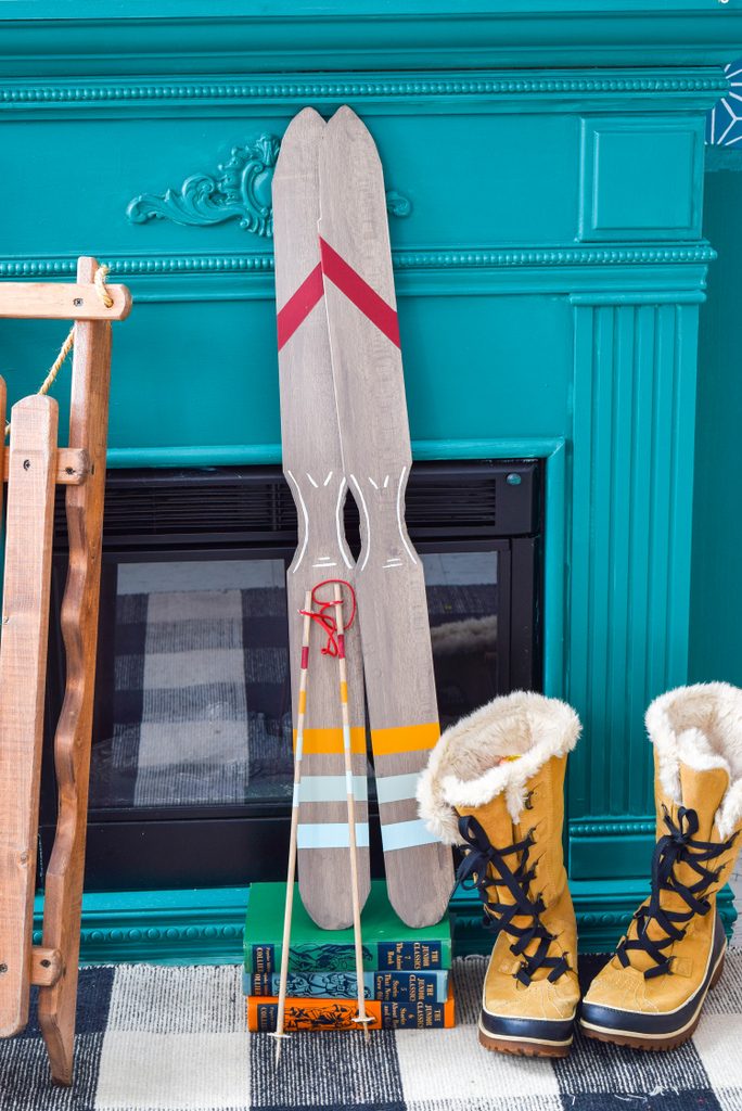 homemade skis