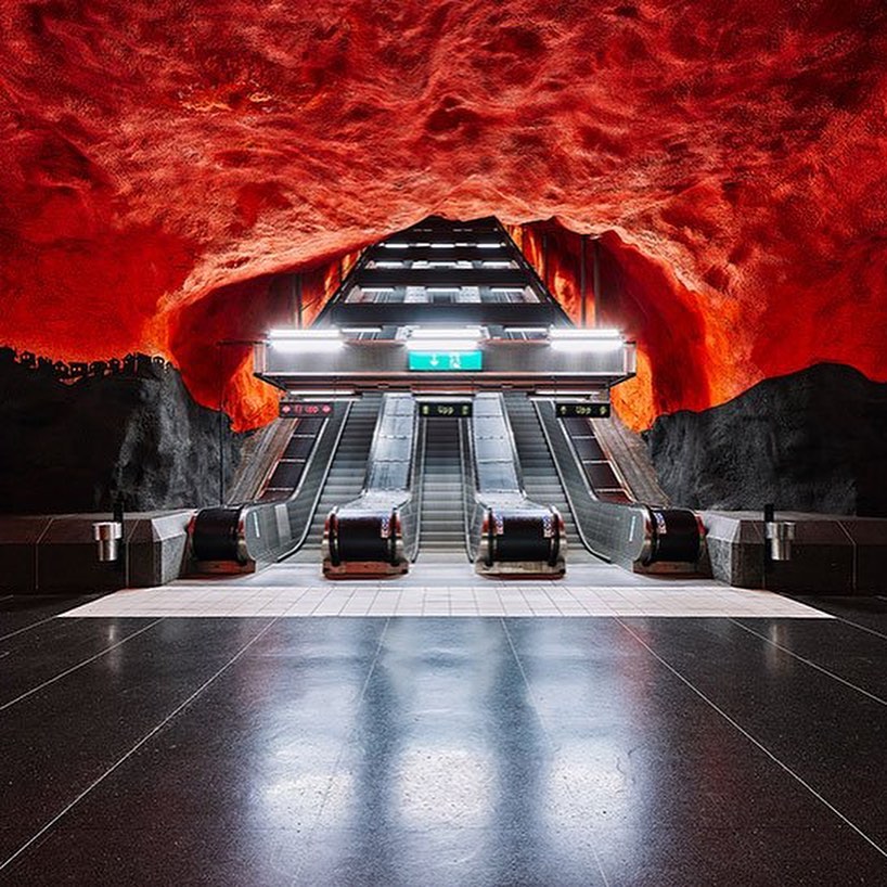 Stockholm underground metro