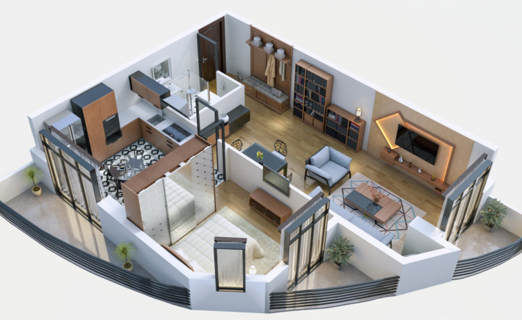 3D home plans