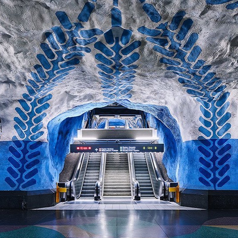 metro art, Sweden