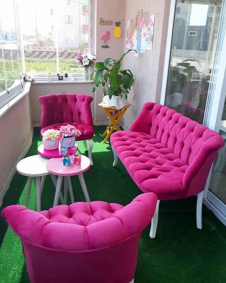 pink furniture