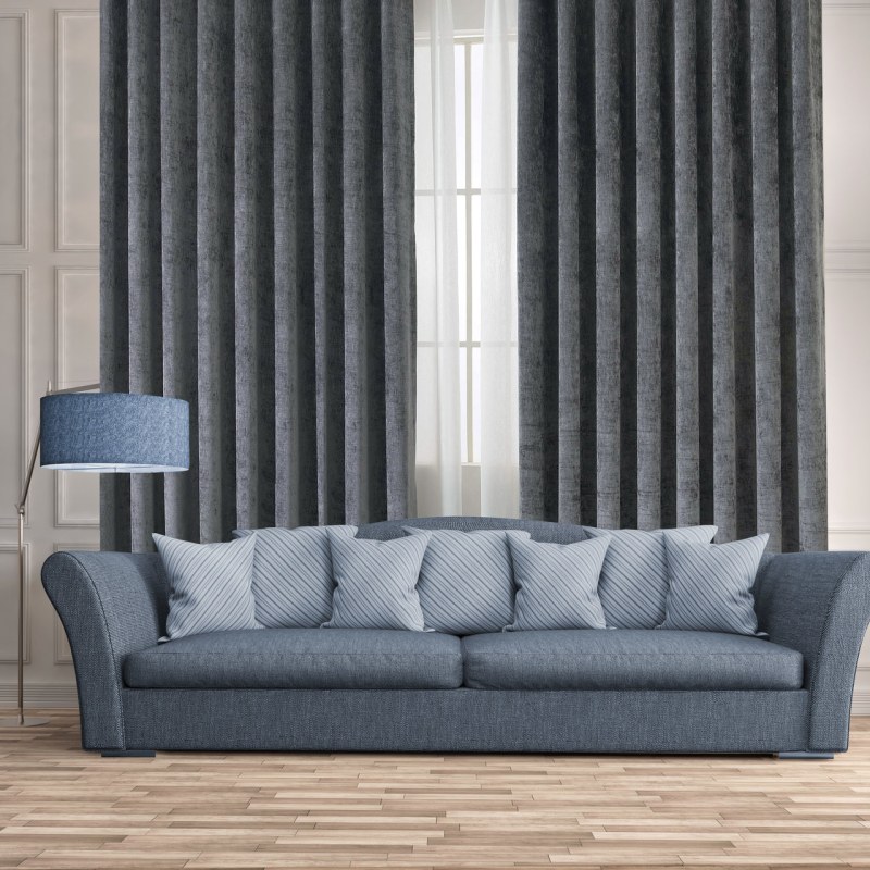 luxury grey curtains