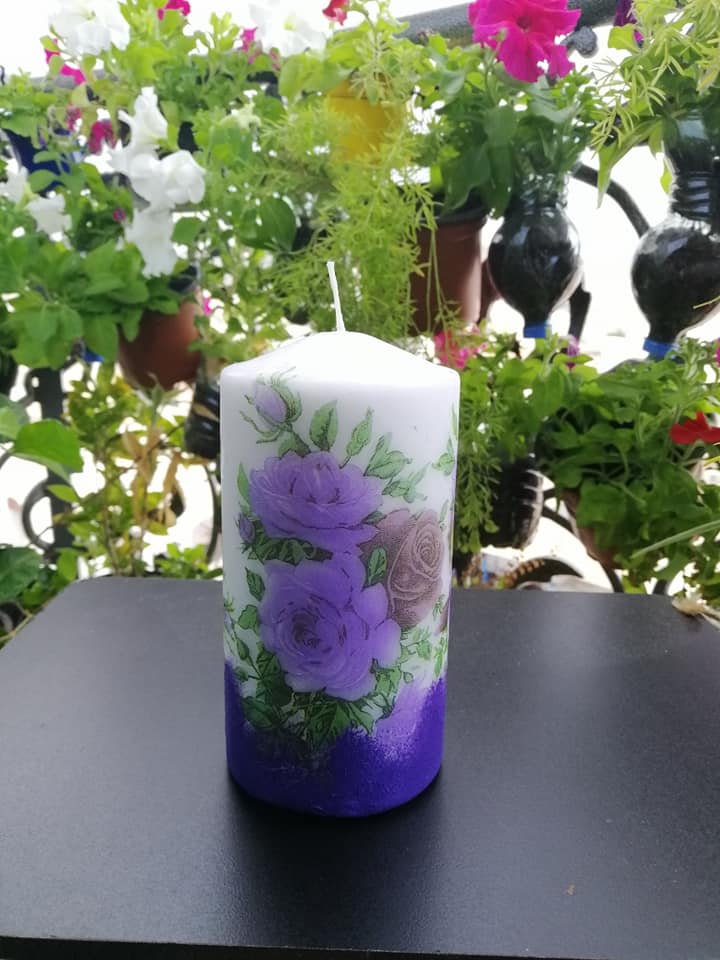 decorative candle