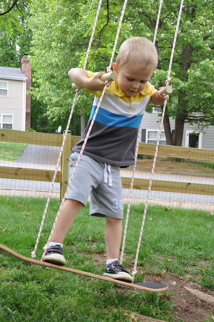 skateboard tree swing