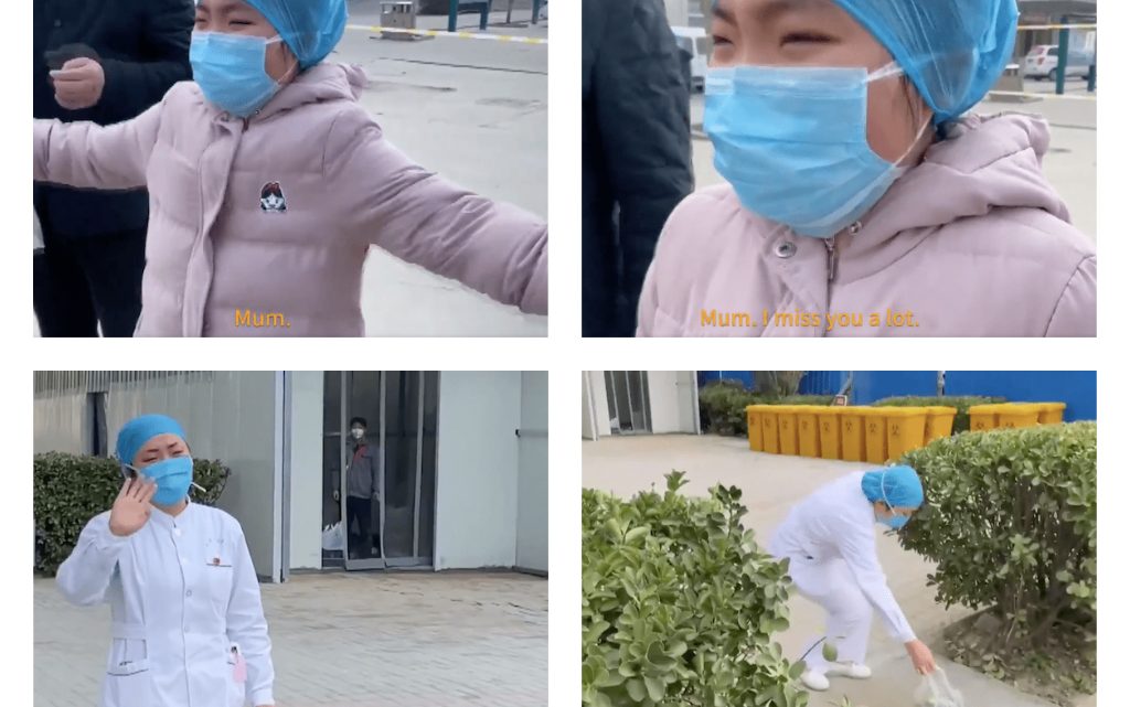 CORONAVIRUS: Mum is fighting monsters, – Says Chinese Nurse – Mother of 9-yeard-old Daughter