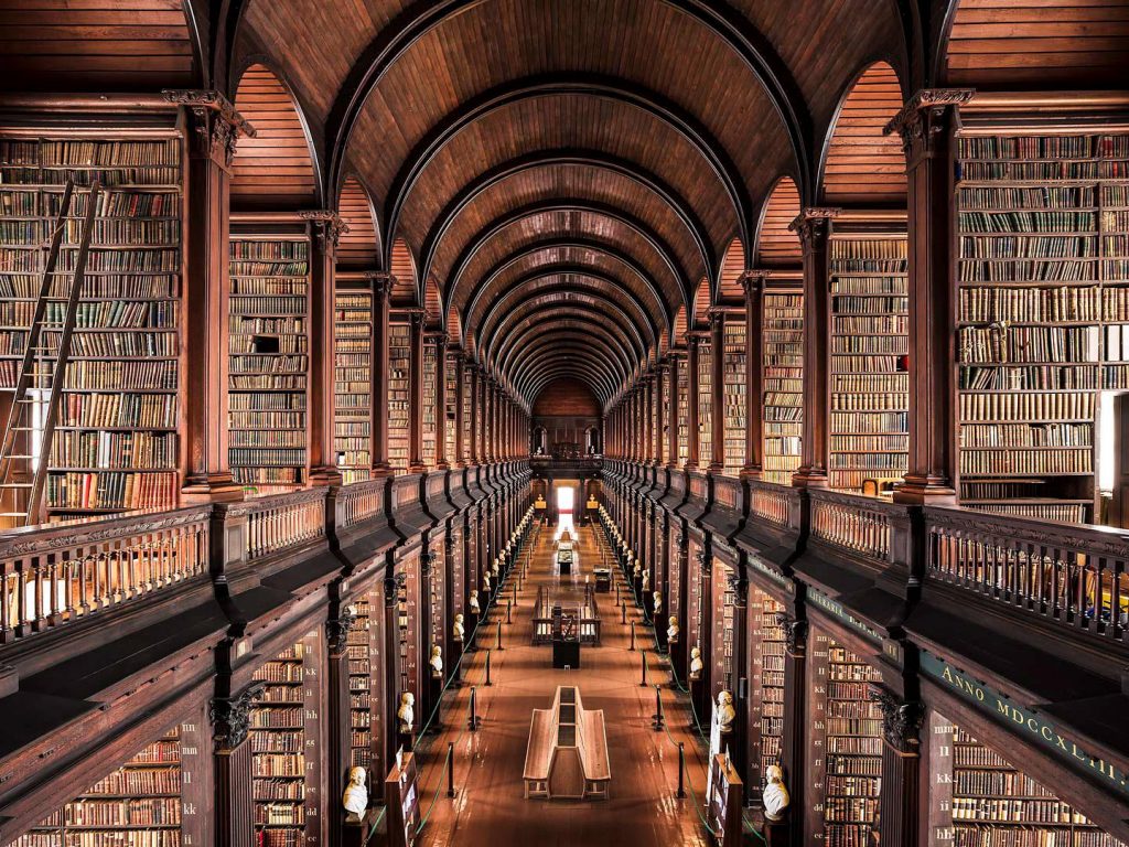 library of Trinity college