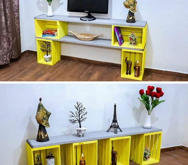 Wooden Crates Recycling Ideas