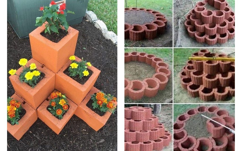 DIY Spiral Garden For Your Favorite Flowers