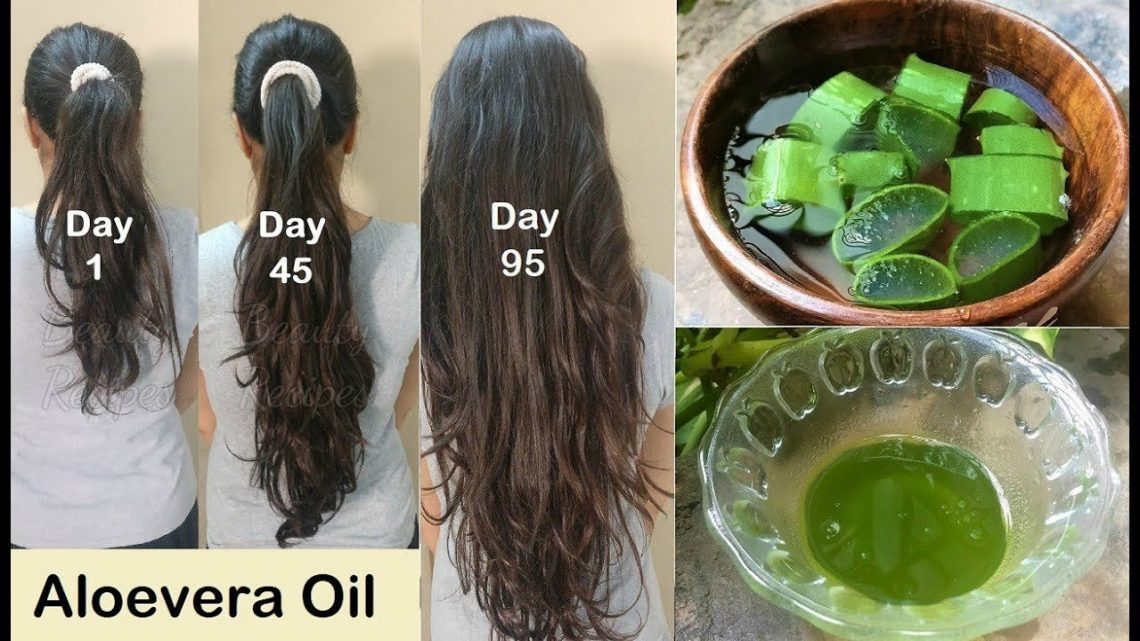 Your Hair Will Grow With Aloevera Oil