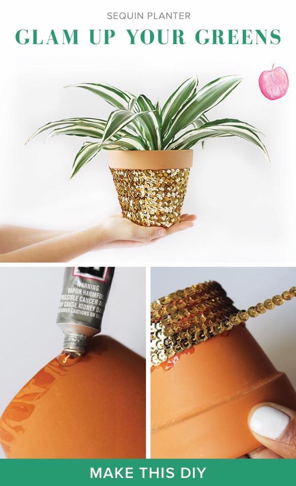 beautifying flower pots