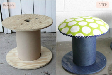 cable reel reuse ideas