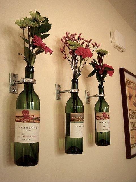 wine bottles