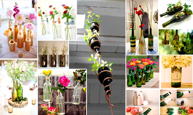 Creative Ideas With Wine Bottles