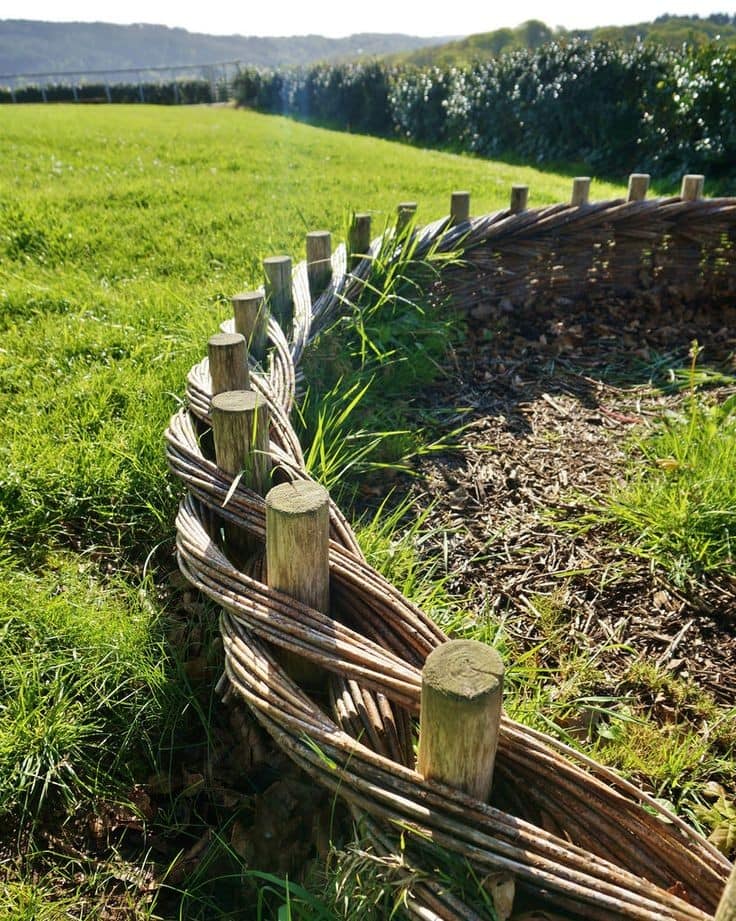 wooden fence