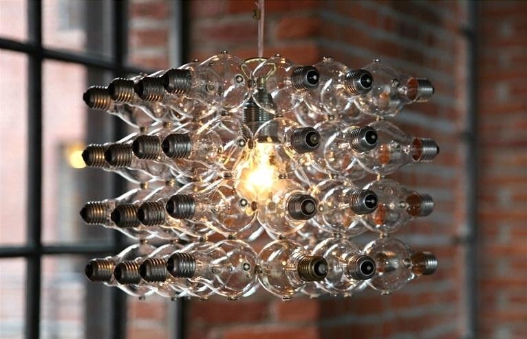 bulb chandelier