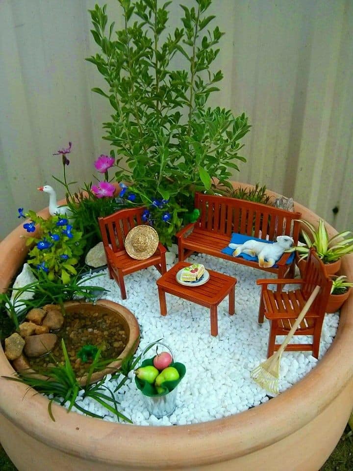 fairy mini garden