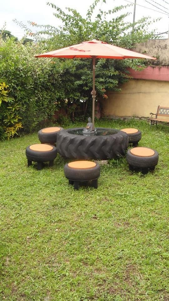 reuse old tires