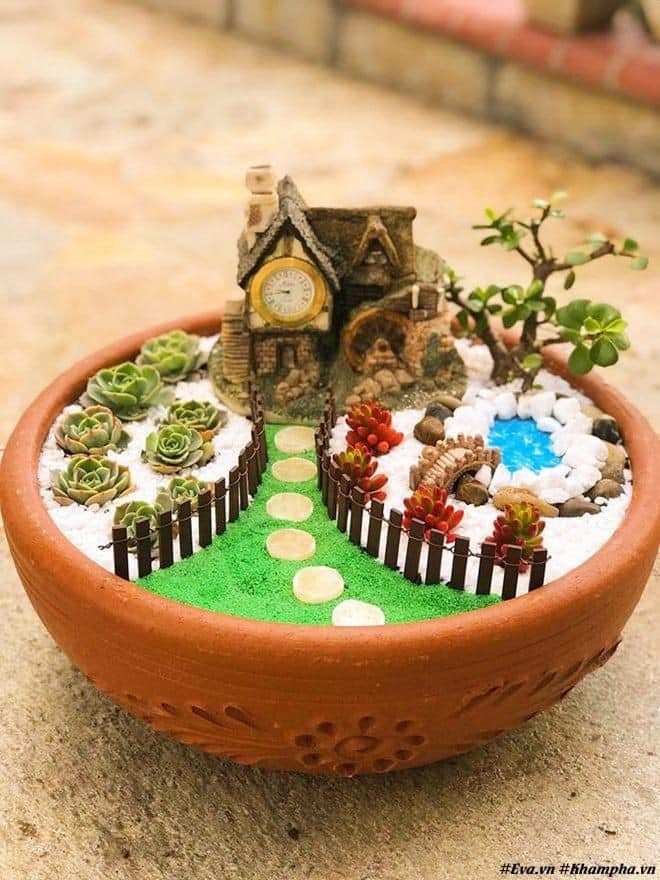 mini fairy garden