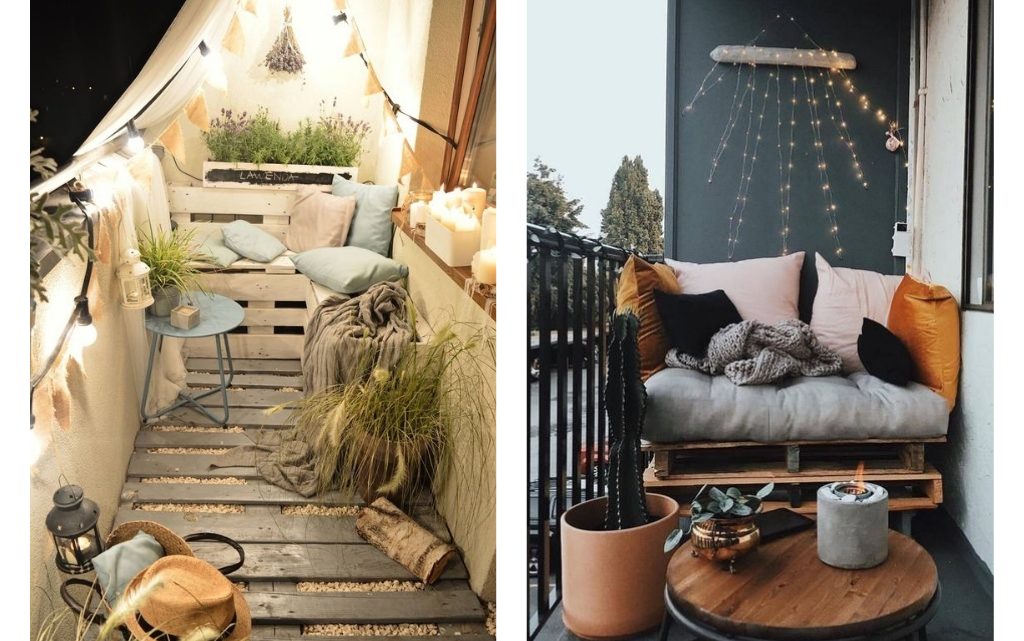 What About DIY Pallets Sofa For Your Balcony?