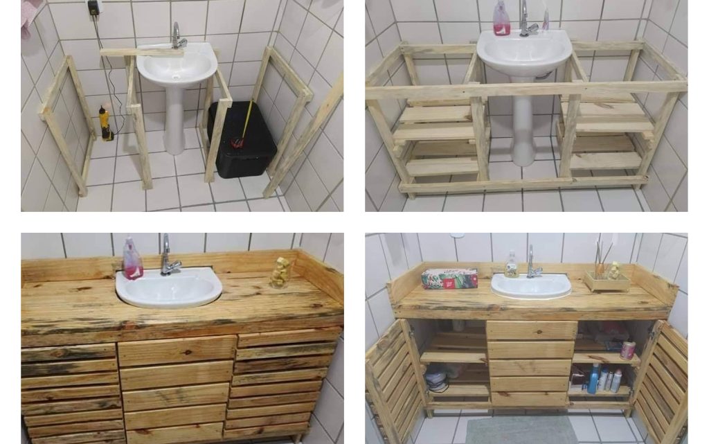 DIY Wooden Bath Sink for Your Bathroom